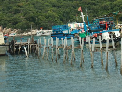 Ninh Thuận: Tháo bỏ cầu gỗ du lịch không an toàn trên vịnh Vĩnh Hy