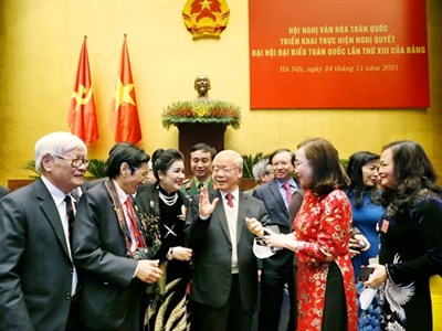 Lan tỏa thông điệp của Tổng Bí thư gửi ngành VHTTDL: Động lực mang lại khát vọng lớn cho đội ngũ văn nghệ sĩ