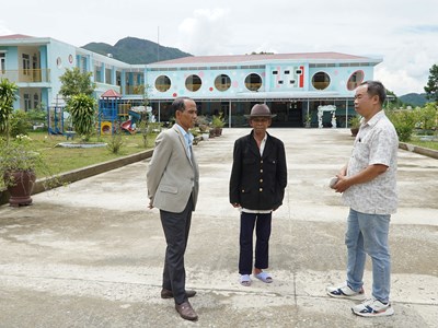 Sẵn sàng hiến đất để xây dựng quê hương