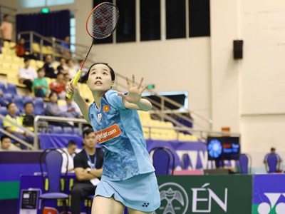 Thuỳ Linh bảo vệ thành công “ngôi hậu” giải cầu lông Vietnam Open