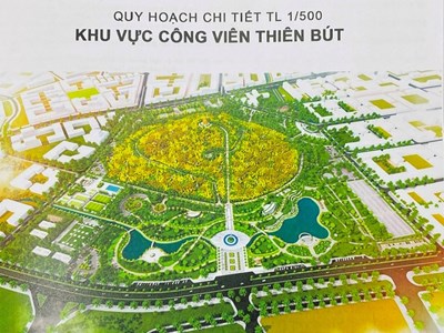 Quy hoạch Công viên Thiên Bút trở thành điểm văn hóa, du lịch