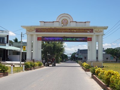 Tuy Phước hướng đô thị xanh bền vững