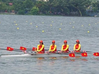 Asian Games 19: Bốn nội dung đua thuyền Việt Nam vào chung kết