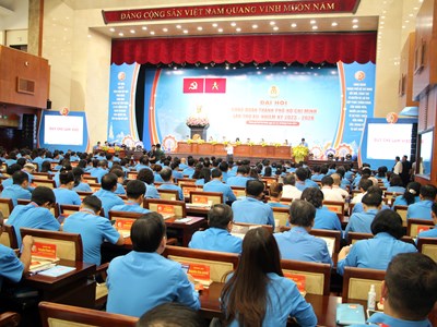 Khai mạc Đại hội Công đoàn TP.HCM lần thứ XII