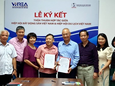 Hiệp hội Du lịch Việt Nam và Hiệp hội Bất động sản Việt Nam "bắt tay" phát triển