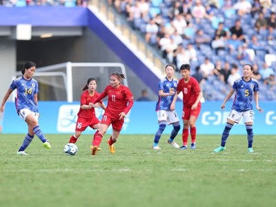 Tuyển nữ Việt Nam thua đậm Nhật Bản, hẹp cửa đi tiếp