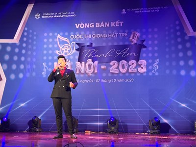 71 thí sinh tranh tài bán kết Cuộc thi giọng hát trẻ “Thanh âm Hà Nội”