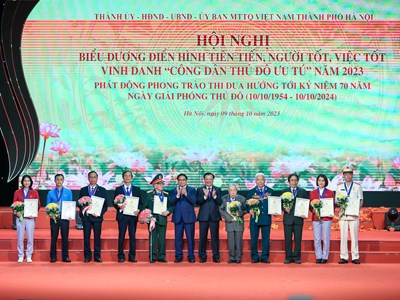 Thủ tướng: Xây dựng Hà Nội thực sự là trung tâm hội tụ, kết tinh lan tỏa văn hóa của cả nước