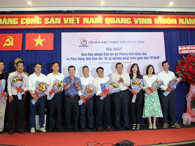 Phát động Giải báo chí “Vì sự nghiệp phát triển giáo dục TP.HCM”
