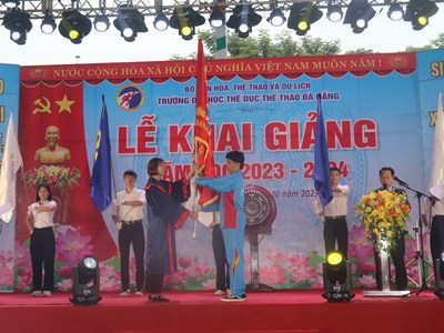 Trường Đại học TDTT Đà Nẵng khai giảng năm học 2023 - 2024