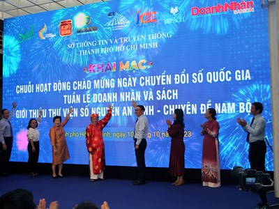 TP.HCM: Khai mạc chuỗi hoạt động hưởng ứng Ngày Chuyển đổi số quốc gia