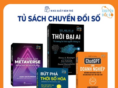 Nhà xuất bản Trẻ ra mắt nhiều tựa sách mới hưởng ứng Ngày chuyển đổi số