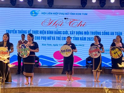 Kon Tum: Nâng cao truyền thông bình đẳng giới, xây dựng gia đình hạnh phúc