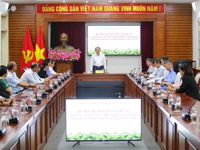 Bộ trưởng Nguyễn Văn Hùng: Doanh nhân, doanh nghiệp Bộ VHTTDL cần có tầm nhìn, tư duy mới để kiến tạo và phát triển