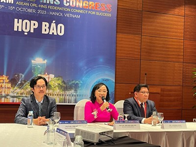 Nhiều ứng dụng khoa học được chia sẻ tại Hội nghị Tai - Mũi - Họng Đông Nam Á 2023