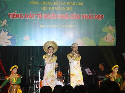 Chung kết Hội thi văn nghệ “Tiếng hát từ ngôi nhà của phái đẹp”