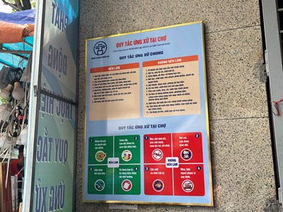 Nhân rộng mô hình chợ văn minh: Nét đẹp văn hóa ứng xử nơi công cộng