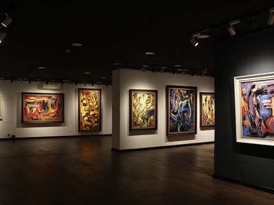 Nghe "Nhạc khúc" qua tranh trừu tượng biểu hiện