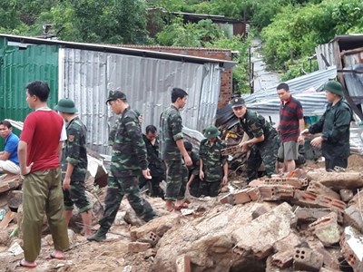 Khánh Hòa: Khuyến cáo nguy cơ sạt lở đất và lũ quét