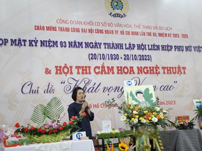 Công đoàn khối cơ sở Bộ VHTTDL tuyên dương cán bộ nữ công tiêu biểu