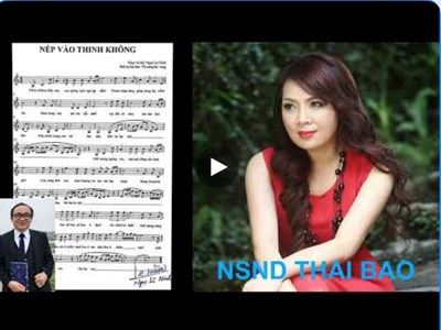 Nhiều nghệ sĩ thu âm ca khúc “Nép vào thinh không”