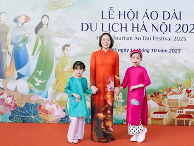 Kỳ vọng phát triển công nghiệp văn hóa từ lễ hội áo dài