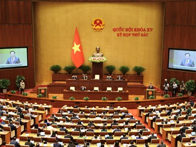 Khai mạc Kỳ họp thứ 6, Quốc hội khoá XV