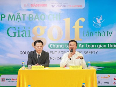 220 golfer tham dự Giải golf chung tay vì an toàn giao thông