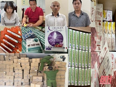 Thu giữ hơn 4.000 thùng hàng thực phẩm chức năng giả