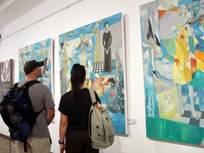 Triển lãm hội họa “Giờ thứ 9” của nhóm họa sĩ Bảo tàng Mỹ thuật TP.HCM