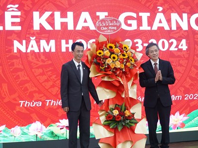 Trường Cao đẳng Du lịch Huế đón 362 học sinh, sinh viên trong năm học 2023- 2024