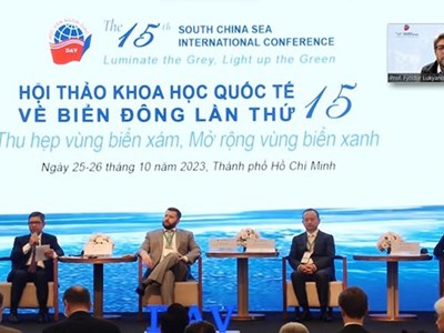 Hội thảo khoa học quốc tế về Biển Đông: Mở rộng vùng biển xanh