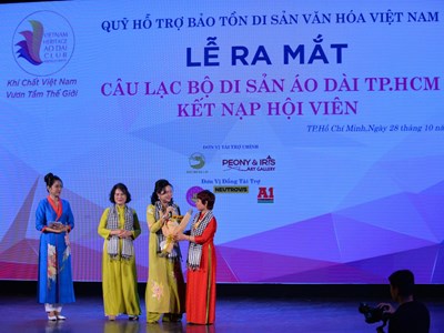 Ra mắt Câu lạc bộ Di sản Áo dài TP.HCM, lan tỏa nét đẹp áo dài Việt