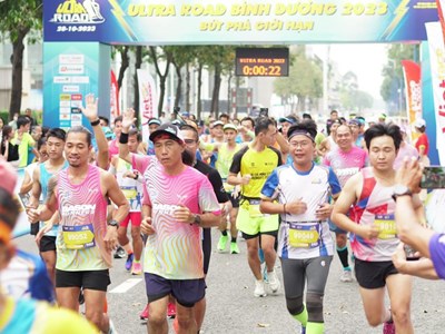 Giải chạy đường dài “Ultra Road Bình Dương 2023 - Bứt phá giới hạn”