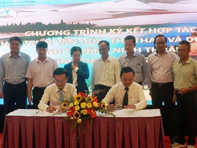 Ninh Thuận và Bình Thuận: Liên kết và hợp tác tác văn hóa, thể thao, du lịch