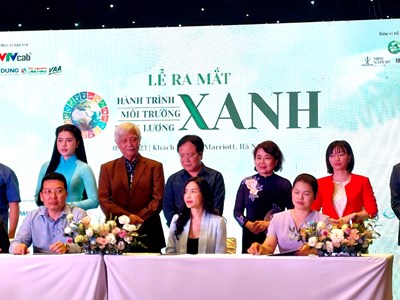 Ra mắt dự án “Hành trình xanh- môi trường xanh- năng lượng xanh”