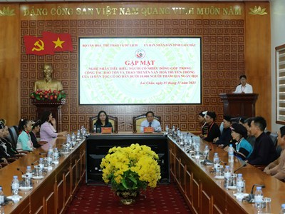 Bộ VHTTDL luôn quan tâm bảo tồn, phát huy các giá trị văn hoá đồng bào các dân tộc rất ít người