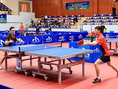 Nhiều tay vợt mạnh dự tranh Giải bóng bàn các CLB Hà Nội mở rộng tranh Cúp báo Hà Nội Mới