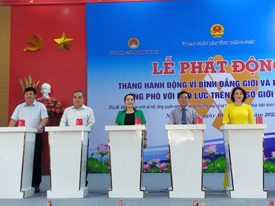 Quảng Ngãi phát động Tháng hành động vì bình đẳng giới