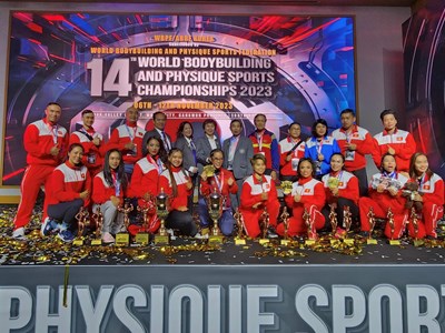 Thể hình Việt Nam giành 8 HCV thế giới