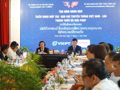 Triển vọng hợp tác báo chí truyền thông Việt Nam - Lào