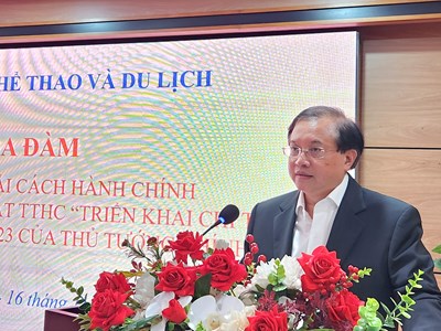 Bộ VHTTDL: Tiếp tục đẩy mạnh cải cách và nâng cao hiệu quả giải quyết thủ tục hành chính