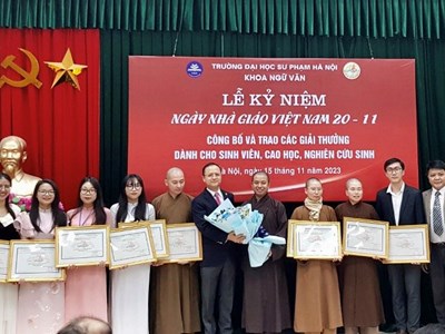 Trao Giải thưởng chuyên ngành Hán Nôm - Giải thưởng Nguyễn Ngọc San