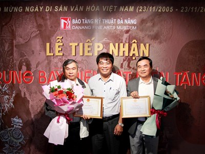 Bảo tàng Mỹ thuật Đà Nẵng trưng bày hiện vật tiêu biểu được hiến tặng
