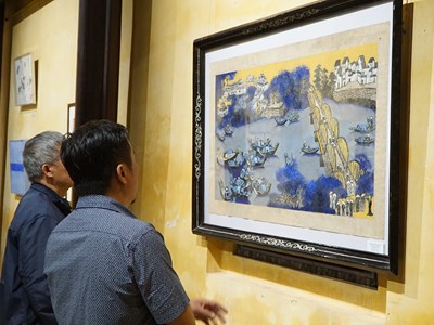 "Song hành"- Giao lưu tranh Việt Nam và Hàn Quốc