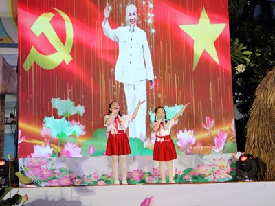 Giao lưu nghệ thuật “Không gian Bác Hồ với thiếu nhi"