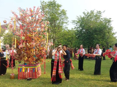 Mãn nhãn với Ngày hội trình diễn cây Nêu