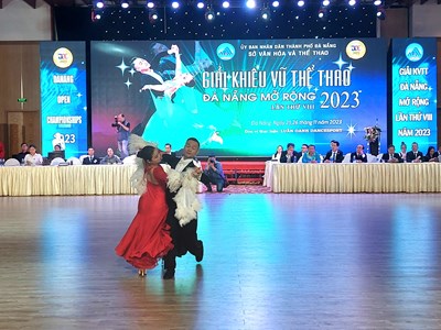 700 VĐV tham gia Giải Khiêu vũ thể thao các CLB Đà Nẵng mở rộng