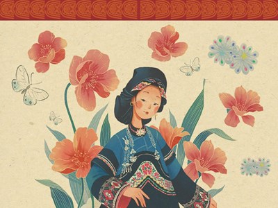 Sắc màu văn hóa lên ấn phẩm lịch 2024