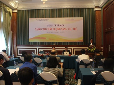 “Hiến kế” nâng cao chất lượng sáng tác trẻ